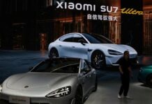 Xiaomi says February EV deliveries topped 20,000, down from January
