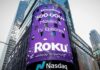 Roku raises annual platform revenue forecast, shares climb