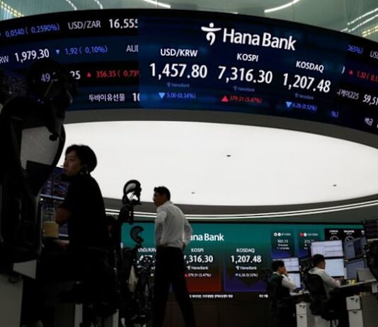 South Korean shares hit all-time high on AI-led chipmaker rally