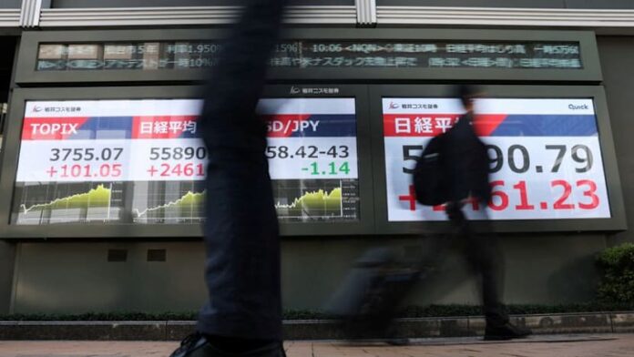 Wall Street follows global stocks higher, crude prices ease on potential US-Iran truce extension