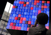 Asia stocks down after US losses, Iran strikes