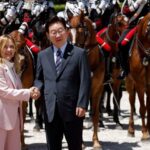 Italy’s Meloni and South Korea’s Lee agree to deepen ties in Rome talks