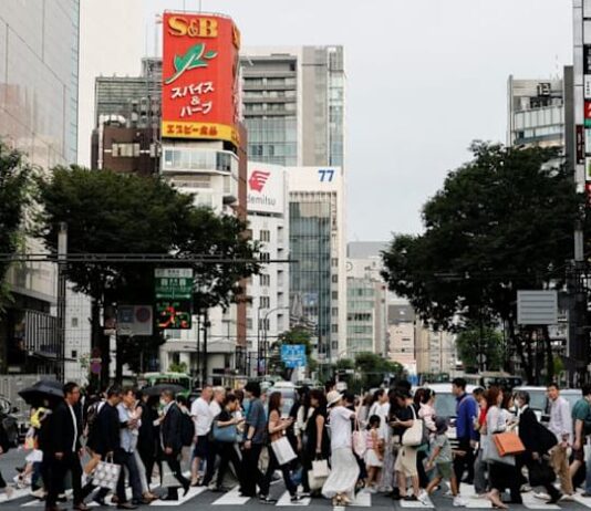 Japan more upbeat on consumption, exports in June economic report