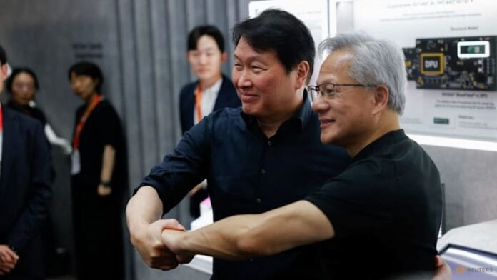 Nvidia, SK to detail cooperation plan as Jensen Huang flags prolonged chip shortage