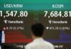 South Korea’s KOSPI craters over 8% as Fed fears spark tech rout