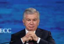 Uzbek president pledges continued reforms, tax-free zone at Tashkent forum