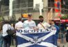 World Cup fans caught up in SpaceX IPO spectacle in New York