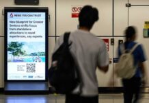 CNA news headlines to be displayed at SBS Transit’s MRT stations and bus interchanges