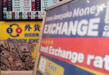 Yen strengthens sharply against the US dollar