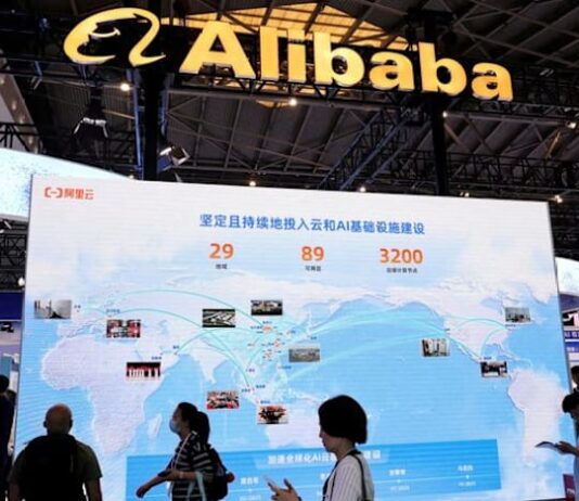 Alibaba stock slumps in Hong Kong after $10.2 billion share placement to fund AI
