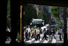 Japan real wages up for sixth straight month in June