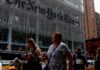 New York Times’ slower subscriber growth in busy news cycle sparks share selloff