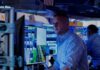 Stocks, dollar fall after weak data; yields rise