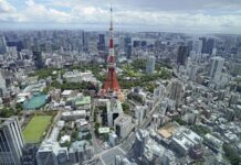 Japanese land prices rise for a fifth year