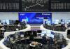 Global shares gain, bonds supported as oil drops, jobs data misses expectations